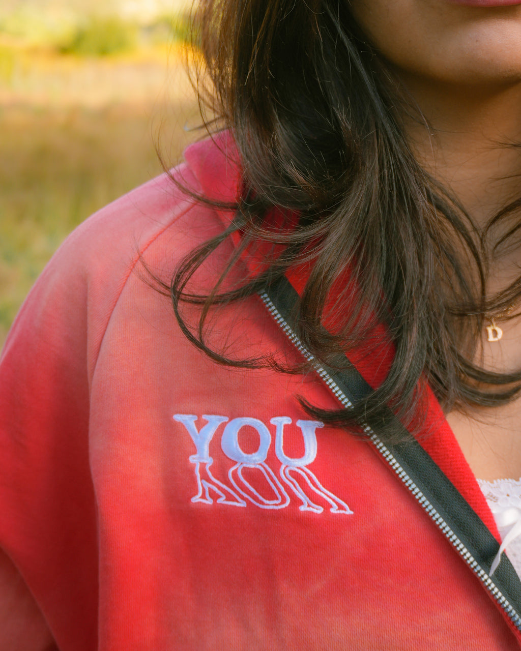 Faith Over Fear Jacket - Red