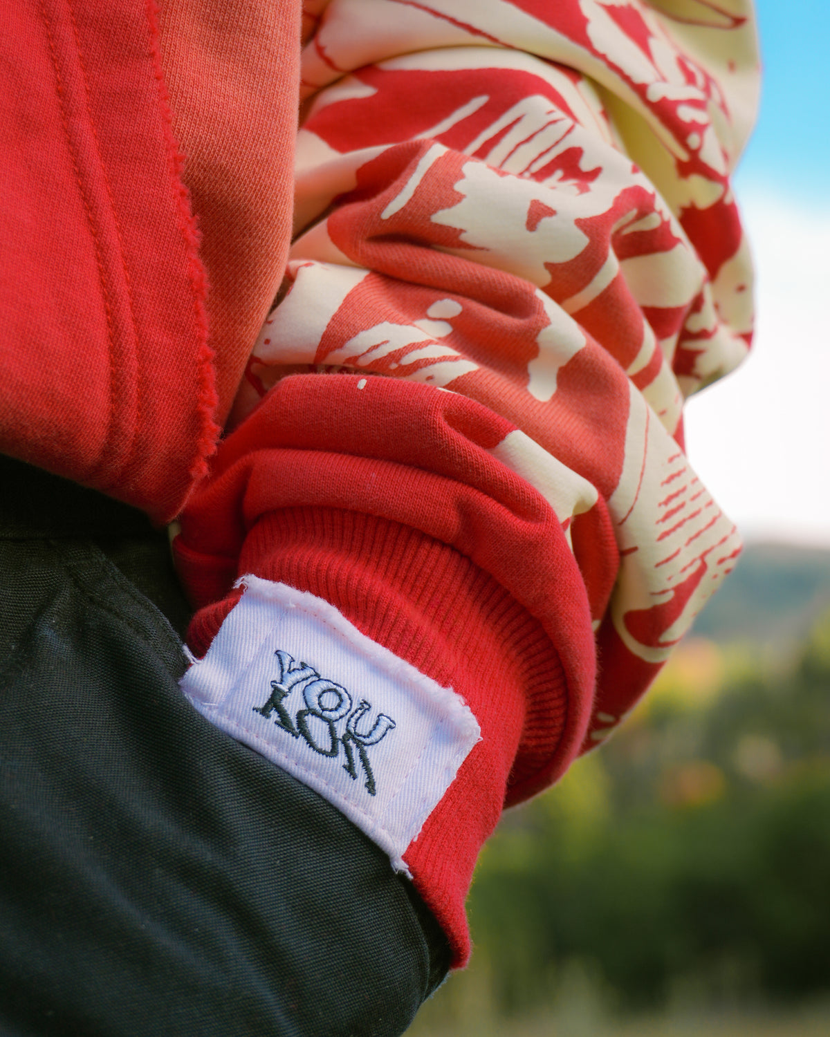 Faith Over Fear Jacket - Red
