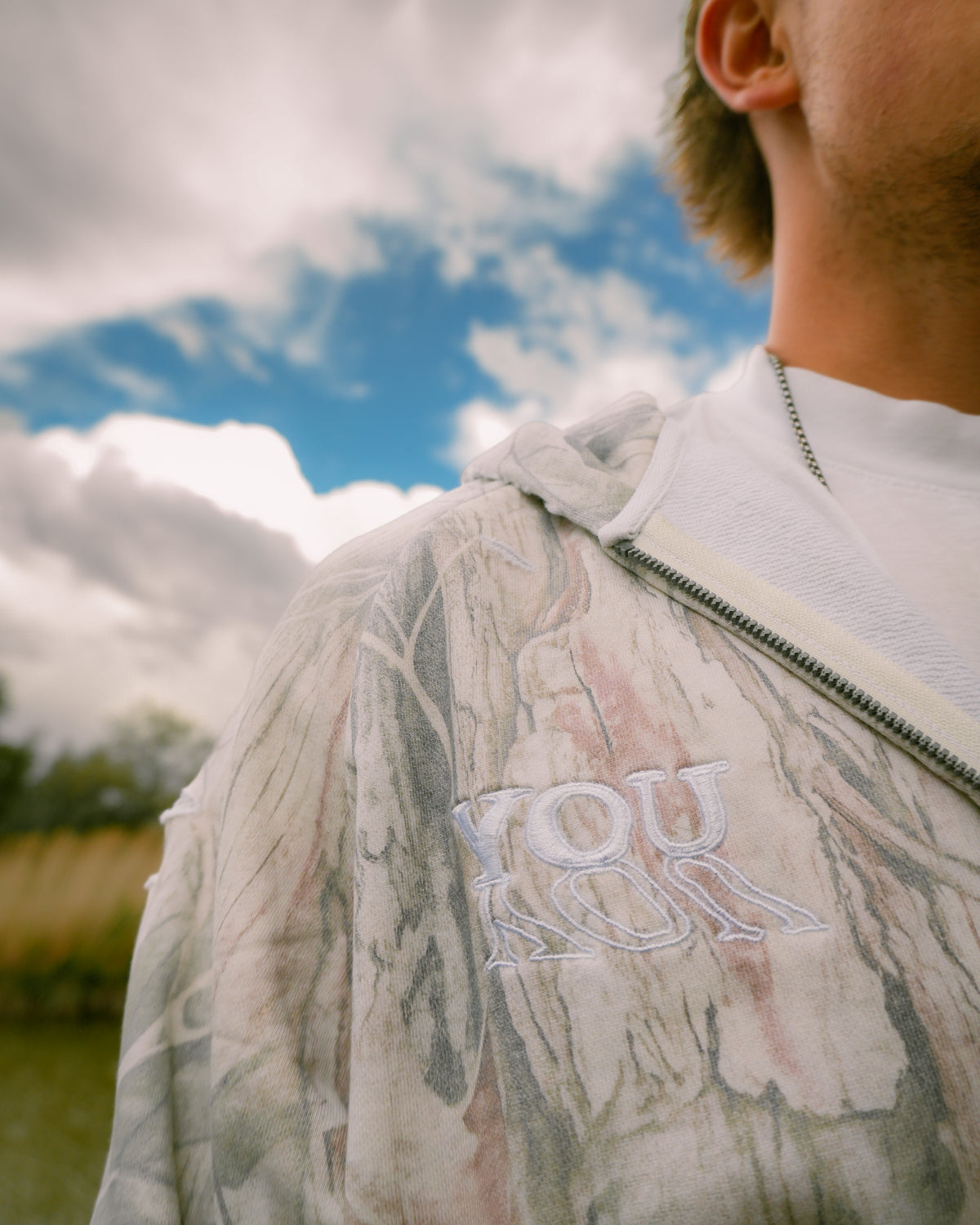 Faith Over Fear Jacket - Camo