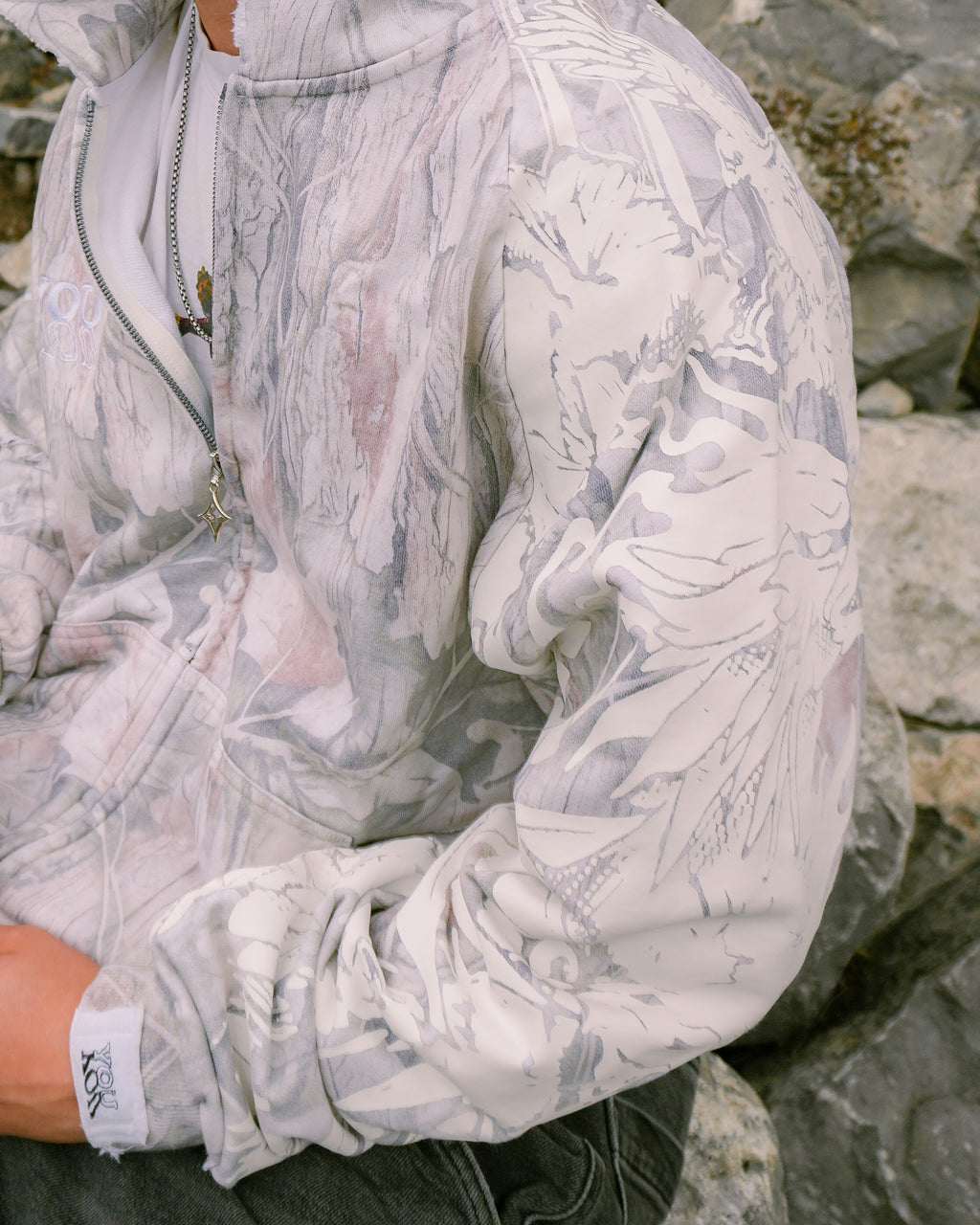 Faith Over Fear Jacket - Camo