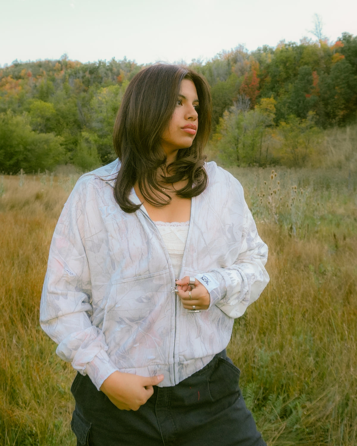 Faith Over Fear Jacket - Camo