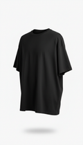 Midnight Black oversized tee
